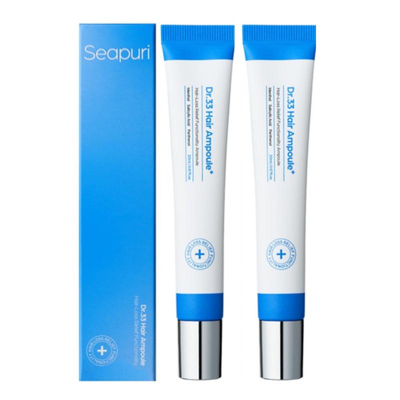 C-Pury Dr.33 Hair Ampoule (2pcs)
C-Pury Dr.33 Hair Ampoule (2pcs)