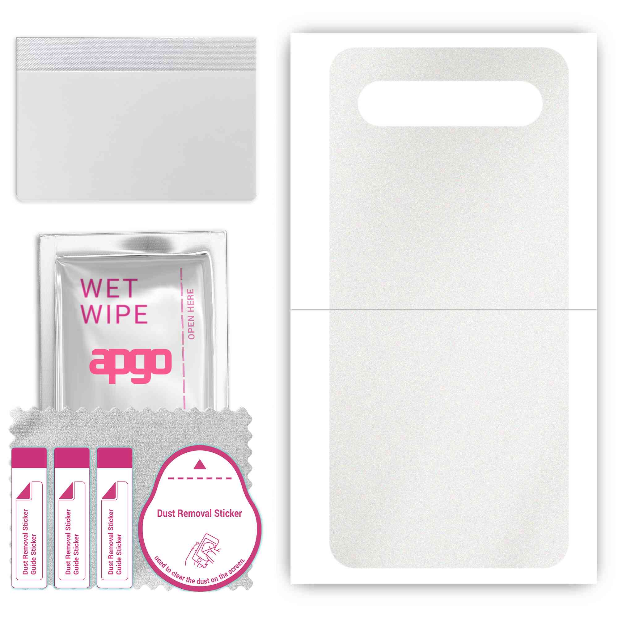 Apgo Protective Skin Sticker для задньої панелі, сумісний із Meizu 17 Pro, Wrap Film, Foil, Vinyl - Pattern Matte Transparent
Apgo Protective Skin Sticker для задньої панелі, сумісний із Meizu 17 Pro, Wrap Film, Foil, Vinyl - Pattern Matte Transparent