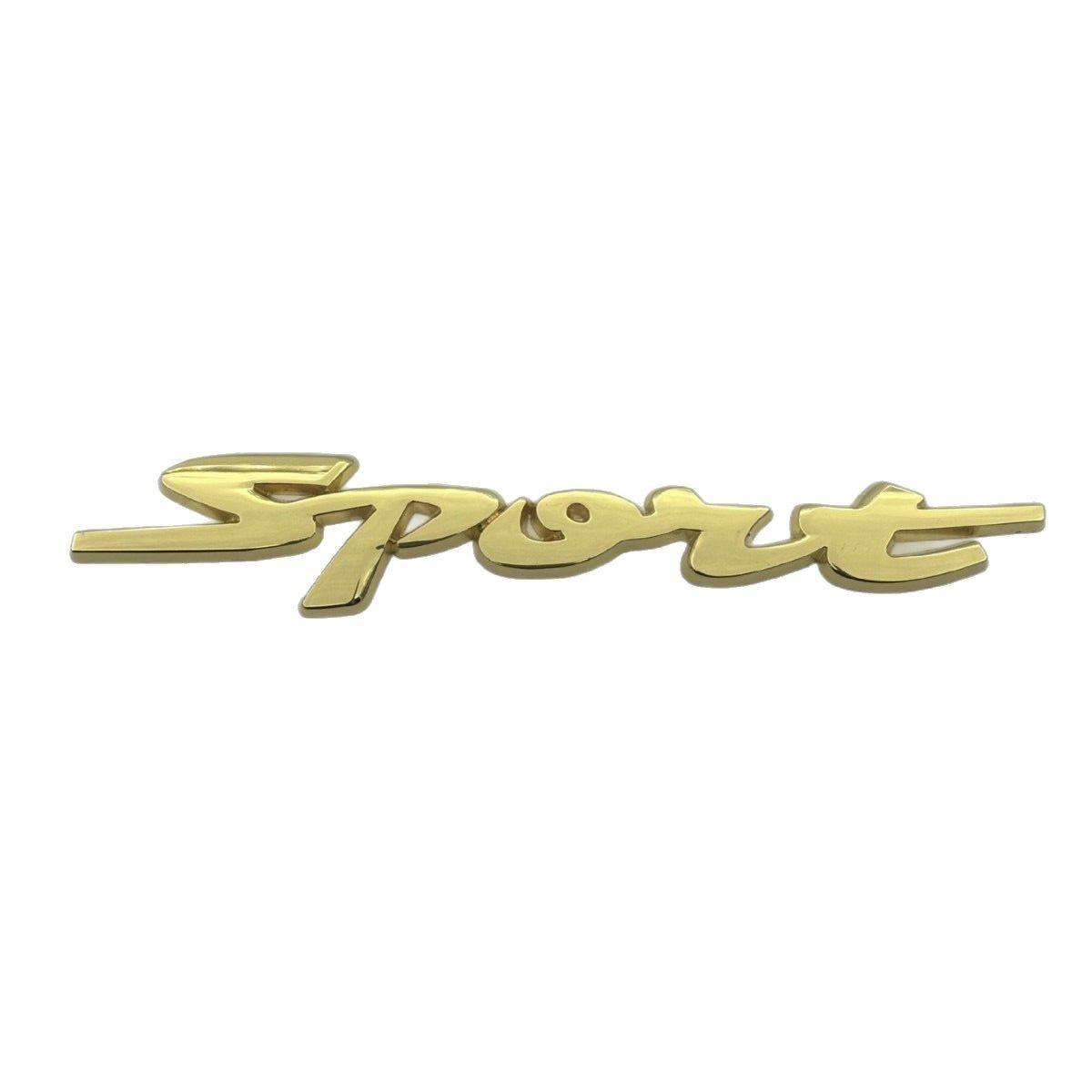 3D Stereo SPORT Car Emblem Sticker - Metal Electroplating Exterior Decoration золотой
3D Stereo SPORT Car Emblem Sticker - Metal Electroplating Exterior Decoration золотой