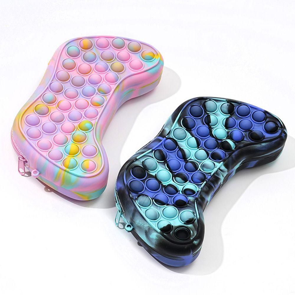 Multifunctional Game Controller Pencil Cases with Zipper Stationery Box Silicone Pen Case Boy Girl рожевий
Multifunctional Game Controller Pencil Cases with Zipper Stationery Box Silicone Pen Case Boy Girl рожевий