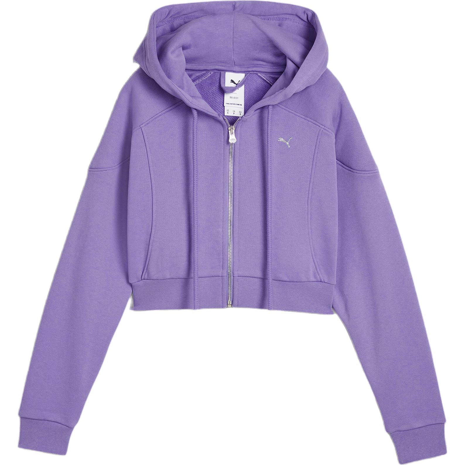 Puma Cellarator Cropped Hoodie Loose Fleece Jacket Women jackets Lavender-Purple 626650-29 M
Puma Cellarator Cropped Hoodie Loose Fleece Jacket Women jackets Lavender-Purple 626650-29 M