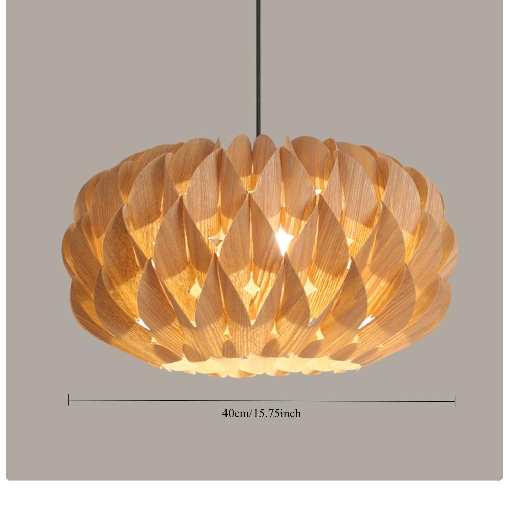 Japanese Wooden Art Chandelier 40CM Nordic Restaurant Pendant Lamp Dinning Table Living Room Retro Bloom Lighting Fixtures No Bulb
Japanese Wooden Art Chandelier 40CM Nordic Restaurant Pendant Lamp Dinning Table Living Room Retro Bloom Lighting Fixtures No Bulb