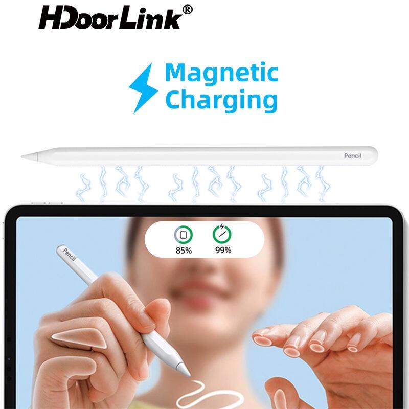 HdoorLink для iPad Pencil Магнитный стилус с беспроводной зарядкой для Apple Pencil 2 Tilt Bluetooth Pen для iPad 2018-2023 Аксессуары белый
HdoorLink для iPad Pencil Магнитный стилус с беспроводной зарядкой для Apple Pencil 2 Tilt Bluetooth Pen для iPad 2018-2023 Аксессуары белый