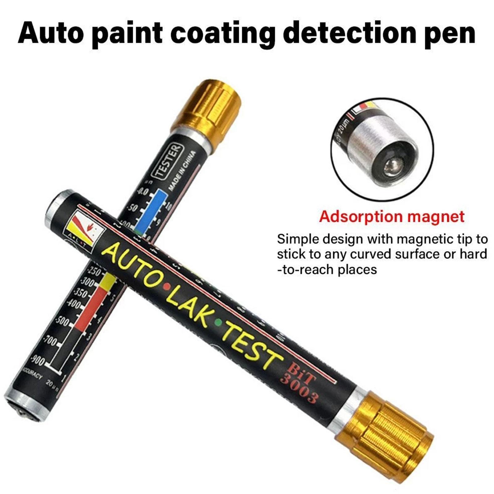 Car Paint Test Thickness Tester Pen With Magnetic Tip Scale Indicator LCD Backlight Display Digital Crash Check Test For Car чёрный
Car Paint Test Thickness Tester Pen With Magnetic Tip Scale Indicator LCD Backlight Display Digital Crash Check Test For Car чёрный