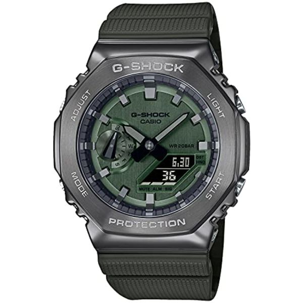 CASIO G-SHOCK Quartz GM-2100B-3AJF Мужские часы с металлическим покрытием LED Светло-зеленый НОВИНКА
CASIO G-SHOCK Quartz GM-2100B-3AJF Мужские часы с металлическим покрытием LED Светло-зеленый НОВИНКА