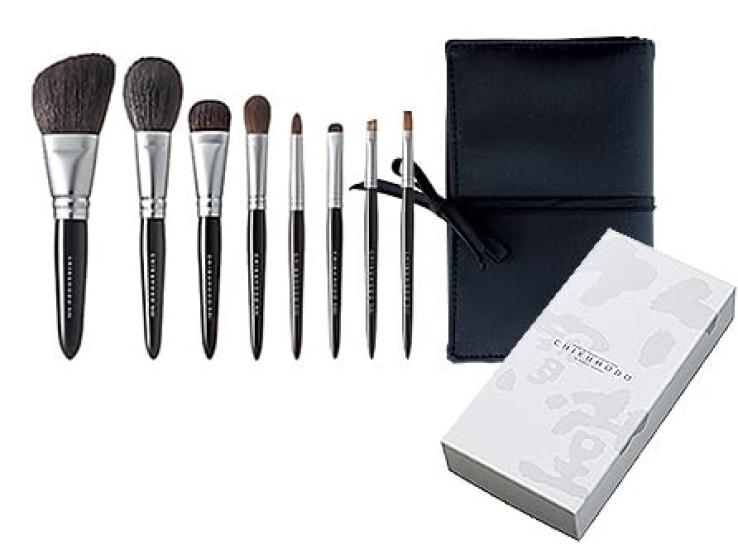 Kumano Fude Chikuhodo Genuine Regular Series Black Shaft 8 Piece Set Includes Special Brush Case (R-P2, C3, H2, S1, S4, SL4, B1, L1) S-R-7 (C-24) чорний
Kumano Fude Chikuhodo Genuine Regular Series Black Shaft 8 Piece Set Includes Special Brush Case (R-P2, C3, H2, S1, S4, SL4, B1, L1) S-R-7 (C-24) чорний