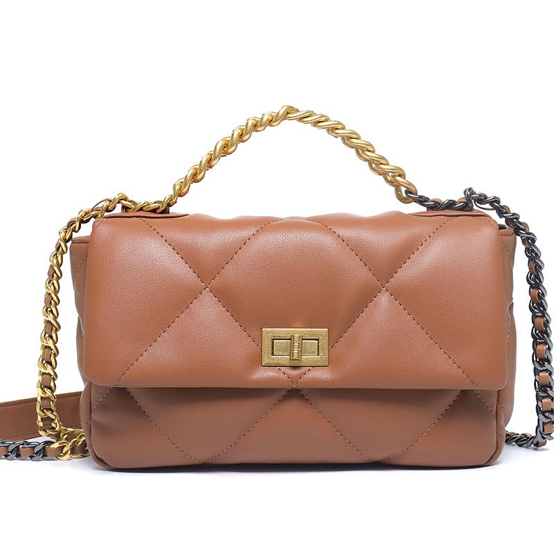 Xiaoxiangfeng Rhombus Chain Bag 19 Cover Bag Cowhead Shoulder Crossbody Portable Leather Women Bag large 26x9x16cm
Xiaoxiangfeng Rhombus Chain Bag 19 Cover Bag Cowhead Shoulder Crossbody Portable Leather Women Bag large 26x9x16cm