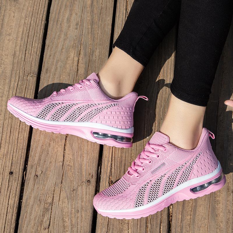 Mesh breathable fly weaving air cushion leisure sports student fashion girl 35 рожевий
Mesh breathable fly weaving air cushion leisure sports student fashion girl 35 рожевий