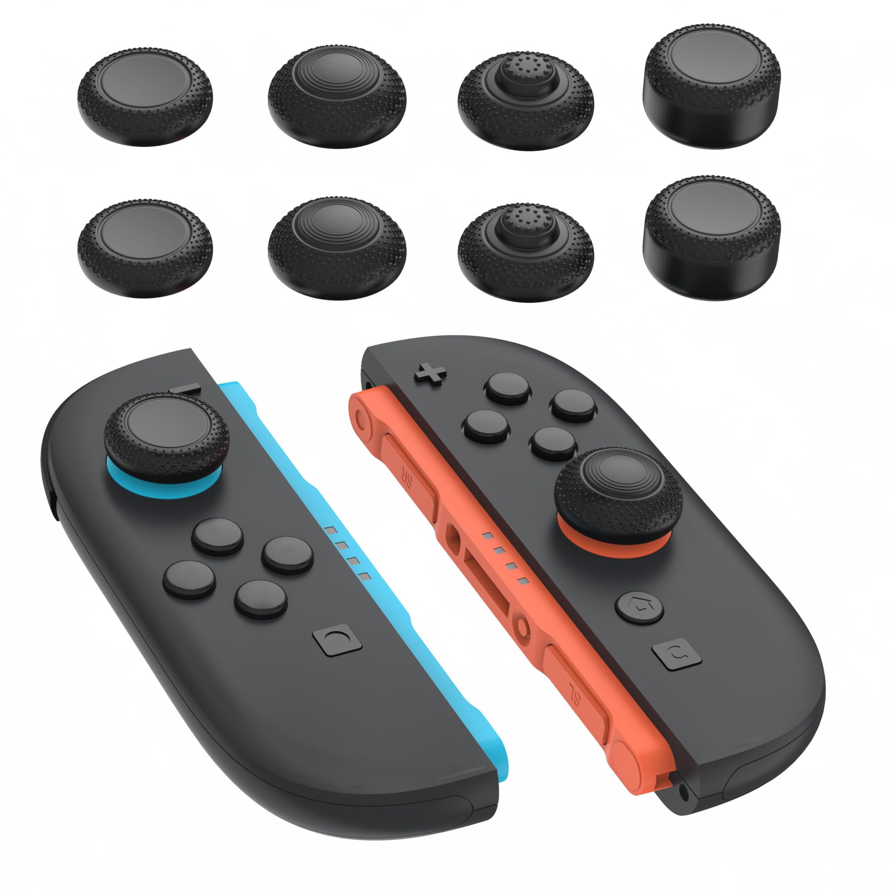 PlayVital Набор колпачков для стиков для 2025 New Switch 2 Колпачки для стиков для Switch 2 для улучшения точности прицеливания 8 штук - Профессиональные, Прочные, чёрный
PlayVital Набор колпачков для стиков для 2025 New Switch 2 Колпачки для стиков для Switch 2 для улучшения точности прицеливания 8 штук - Профессиональные, Прочные, чёрный