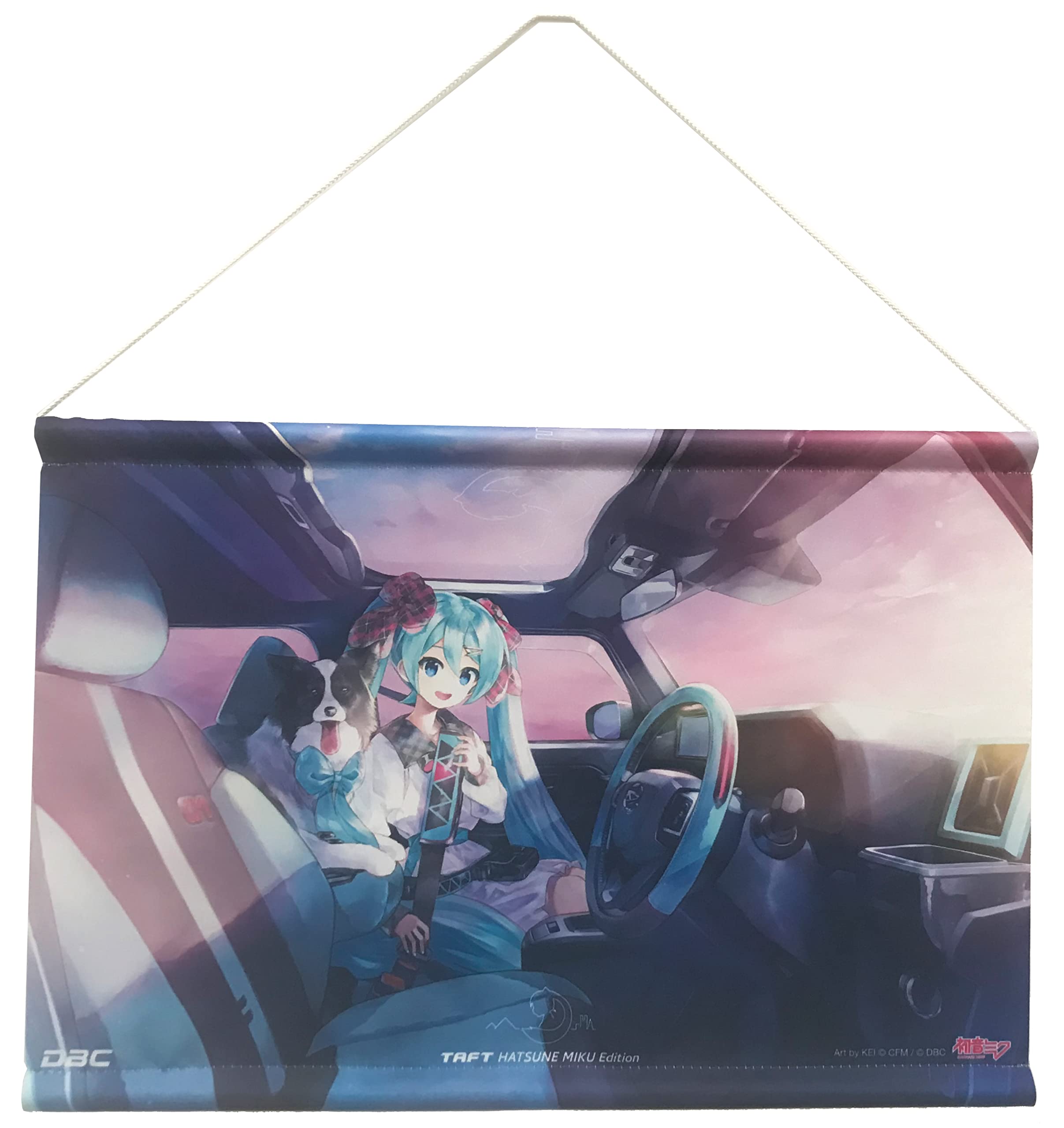 Daihatsu Hatsune Miku Tapestry Interior Wall Hanging Piapro Vocaloid Stylish (TAFT2022 ver.)
Daihatsu Hatsune Miku Tapestry Interior Wall Hanging Piapro Vocaloid Stylish (TAFT2022 ver.)