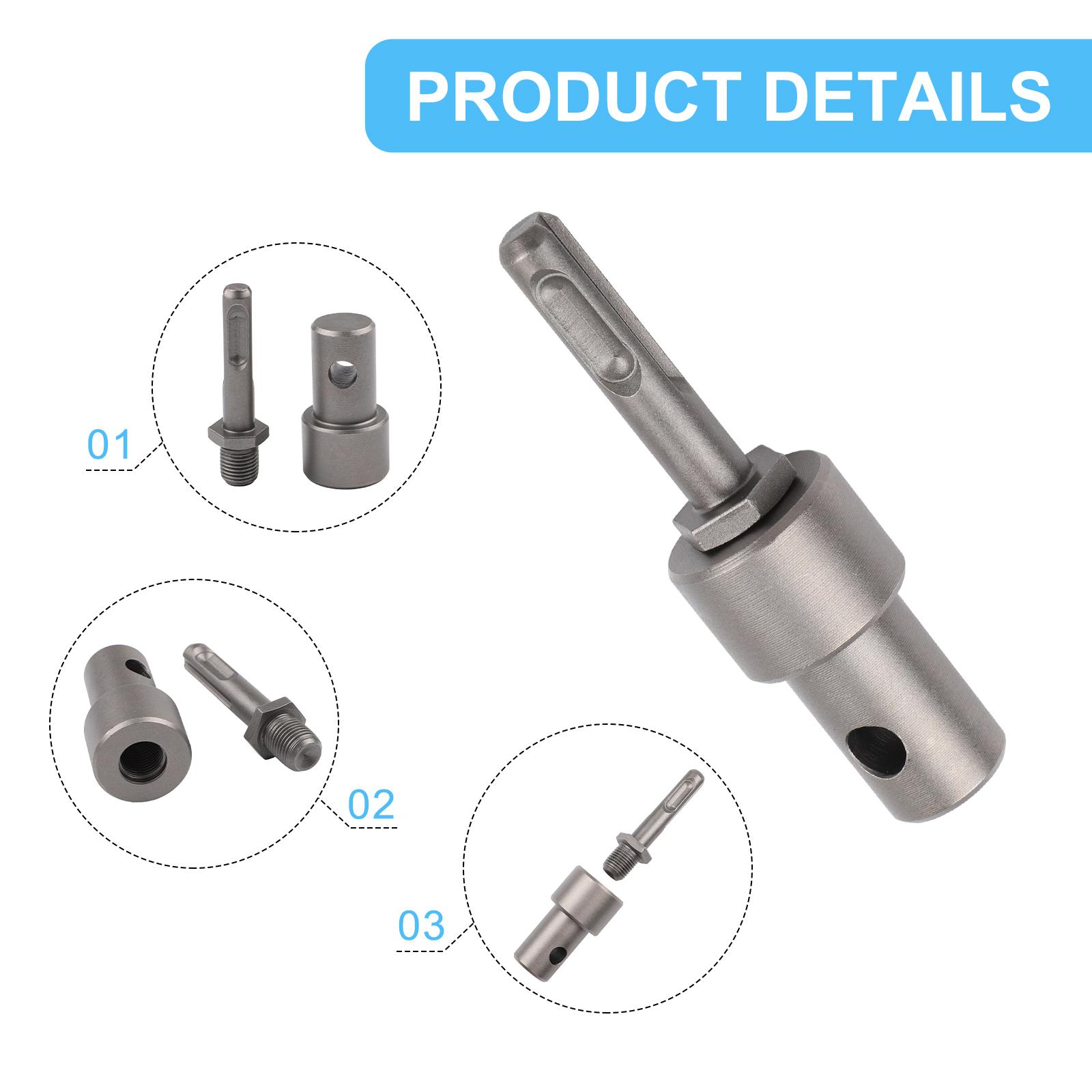 Earth Auger Adapter Tool with 4 Interface Types for Drilling with For Impact Wrench Hammer and Electric Machines
Earth Auger Adapter Tool with 4 Interface Types for Drilling with For Impact Wrench Hammer and Electric Machines