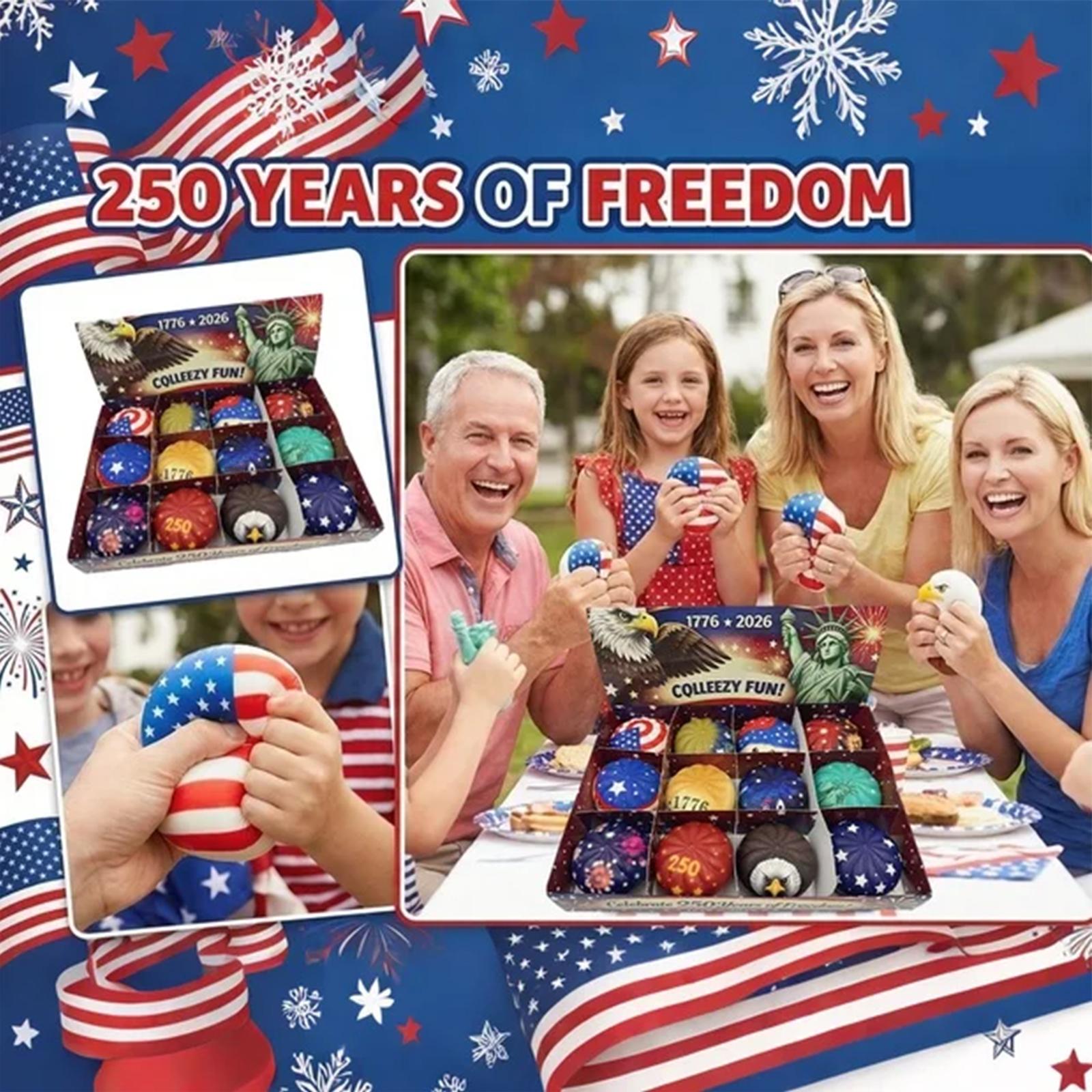 US 250th Anniversary Commemorative Background PU Slow Toy One Size
US 250th Anniversary Commemorative Background PU Slow Toy One Size