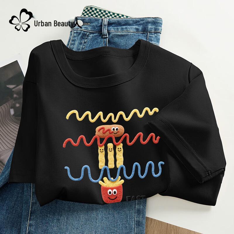 Women s Regular Shoulder Cartoon Print T-Shirt L
Women s Regular Shoulder Cartoon Print T-Shirt L