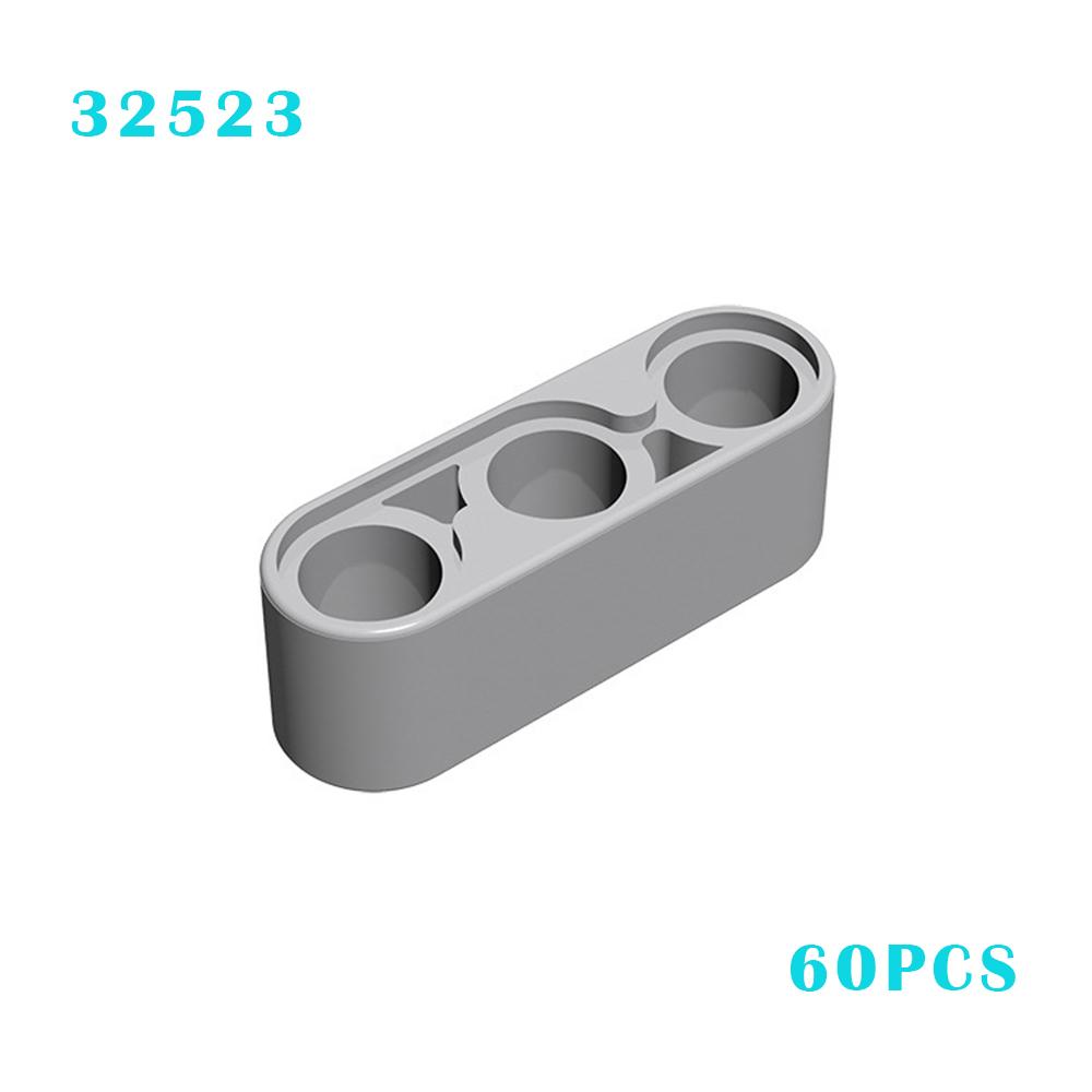 60pcs 32523 Liftarm Thick 1 x 3 Bricks Toys For Technical MOC DIY Buildings Blocks Compatible High-Tech Christmas Gifts світло-сірого кольору
60pcs 32523 Liftarm Thick 1 x 3 Bricks Toys For Technical MOC DIY Buildings Blocks Compatible High-Tech Christmas Gifts світло-сірого кольору