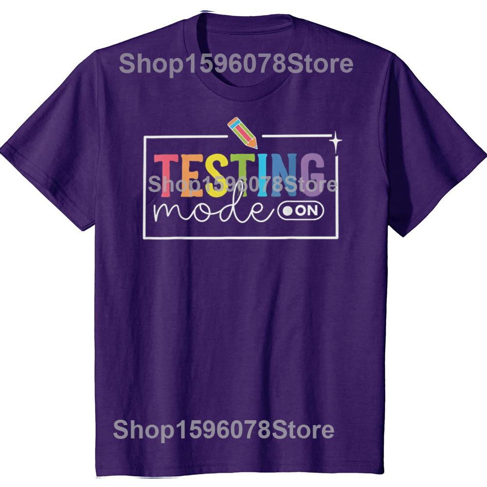 Funny Testing Mode On Testing Day Motivational Teacher T Shirt Summer Y2K TShirts Comfortable Cool Tees Oversized Print Tops 4XL
Funny Testing Mode On Testing Day Motivational Teacher T Shirt Summer Y2K TShirts Comfortable Cool Tees Oversized Print Tops 4XL