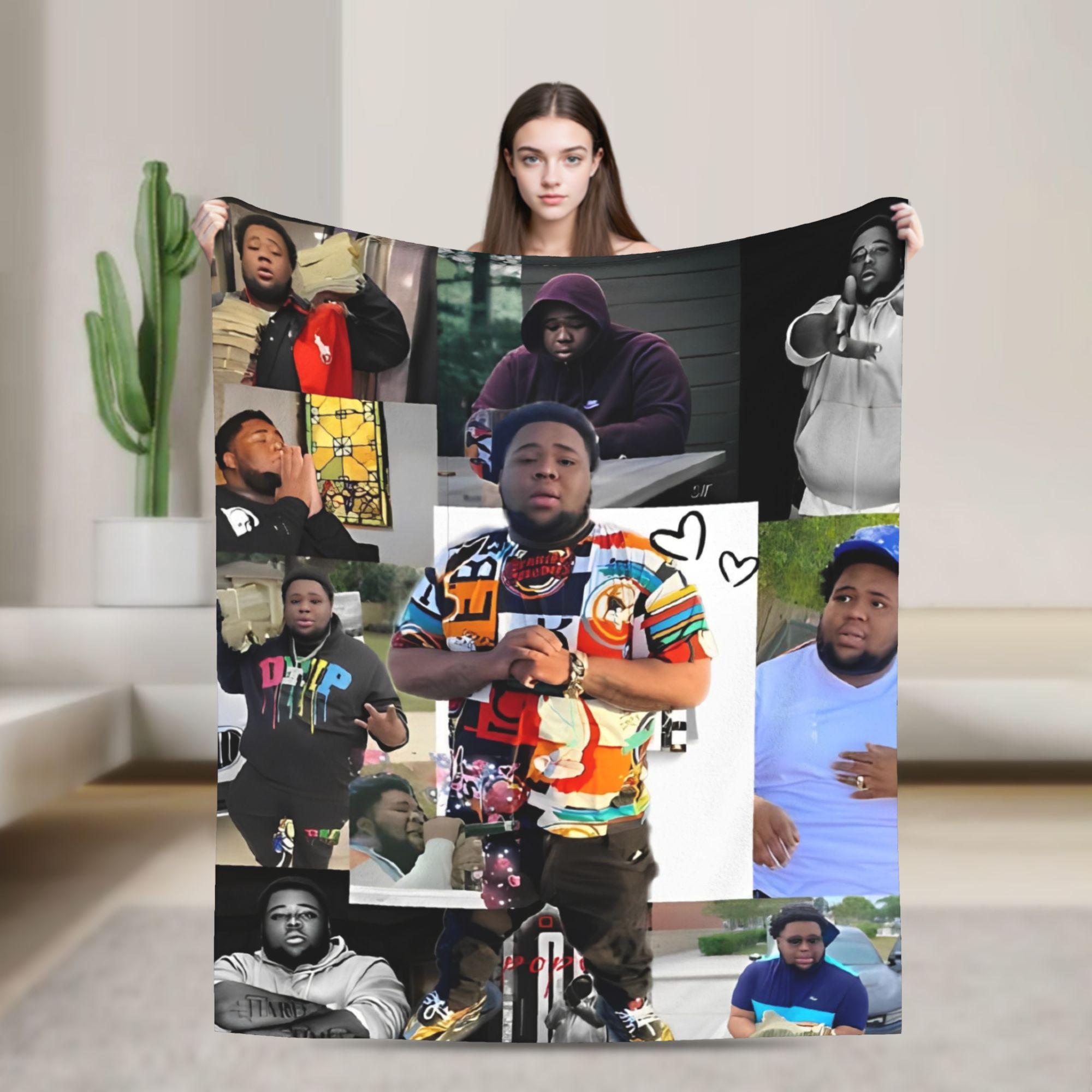 Rapper rod wave Blanket Decorative Flannel Bedding Throws For Couch Bed Super Warm Custom Quality Bedspread Gift 130x150cm
Rapper rod wave Blanket Decorative Flannel Bedding Throws For Couch Bed Super Warm Custom Quality Bedspread Gift 130x150cm