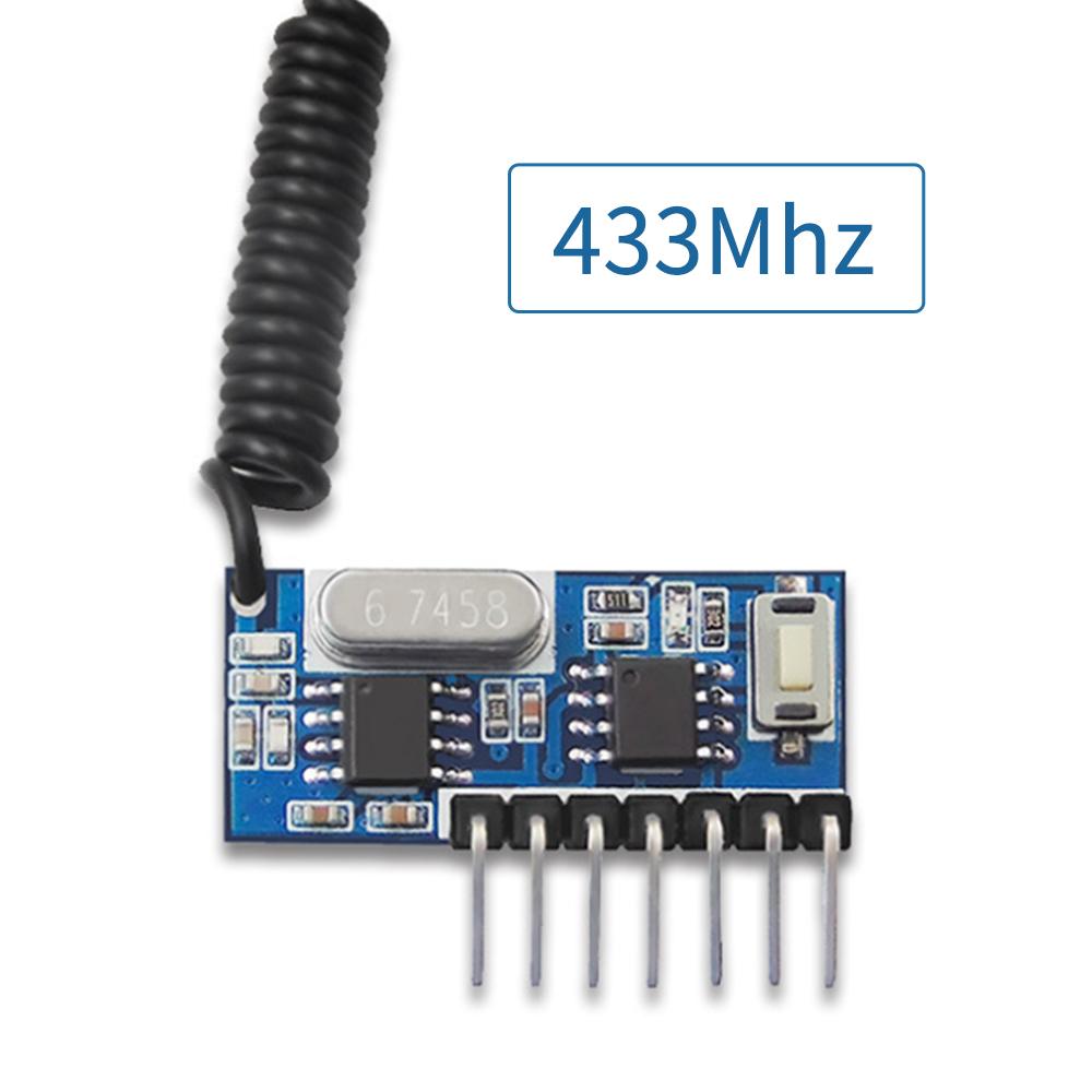 315/433Mhz Wireless 4 Channel RF Receiver 1527 Learning Code Decoder Module For Remote Control Receiving Module DC 3.3V-5V
315/433Mhz Wireless 4 Channel RF Receiver 1527 Learning Code Decoder Module For Remote Control Receiving Module DC 3.3V-5V