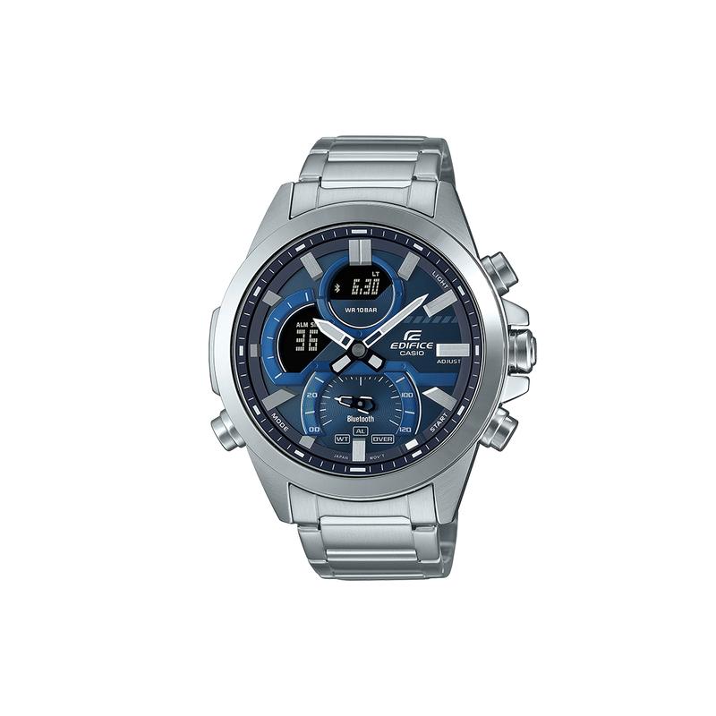 Casio CASIOEDIFICE series luminous 100 meters waterproof quartz movement stainless steel strap Japanese and Korean watch men s watch blue ECB-30D-2A синій
Casio CASIOEDIFICE series luminous 100 meters waterproof quartz movement stainless steel strap Japanese and Korean watch men s watch blue ECB-30D-2A синій