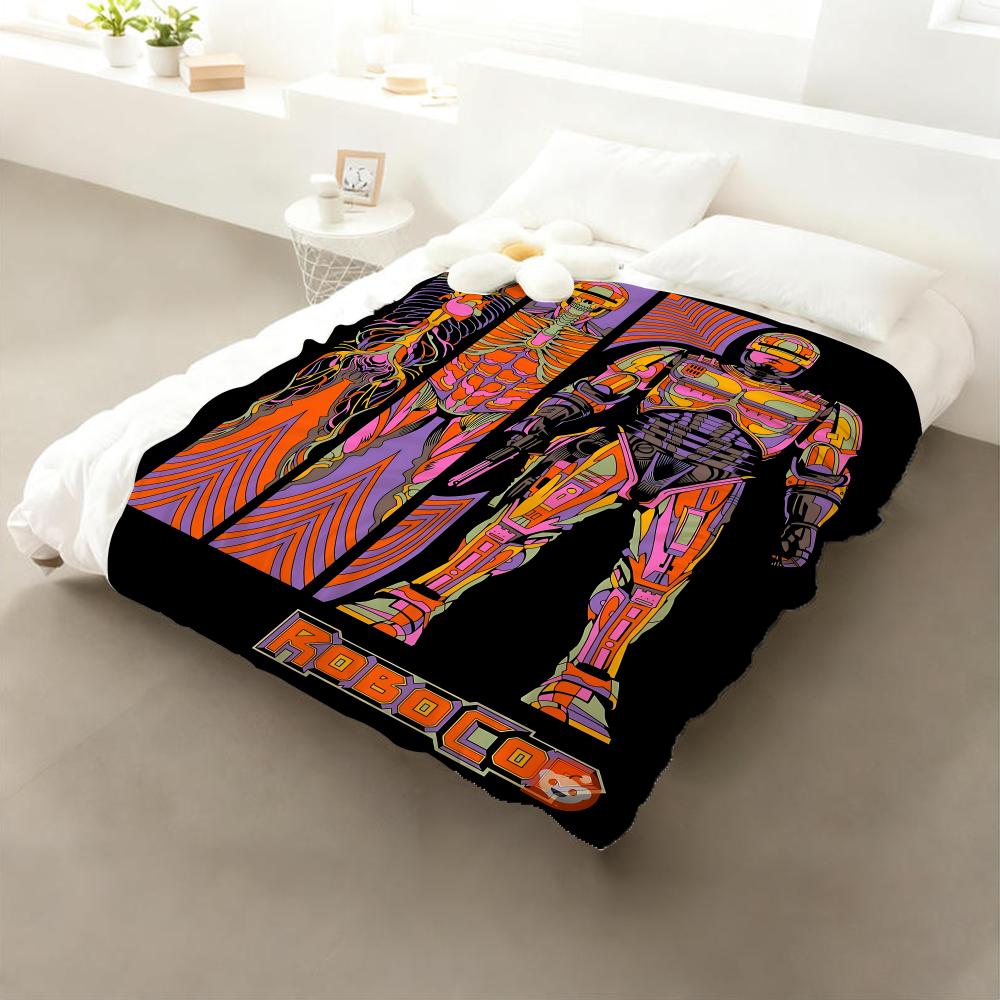 Film Robocop Throw Cozy Soft Flannel Throw Lightweight Skin-Friendly For Sofa Bed Office & Travel 75cmx90cm
Film Robocop Throw Cozy Soft Flannel Throw Lightweight Skin-Friendly For Sofa Bed Office & Travel 75cmx90cm