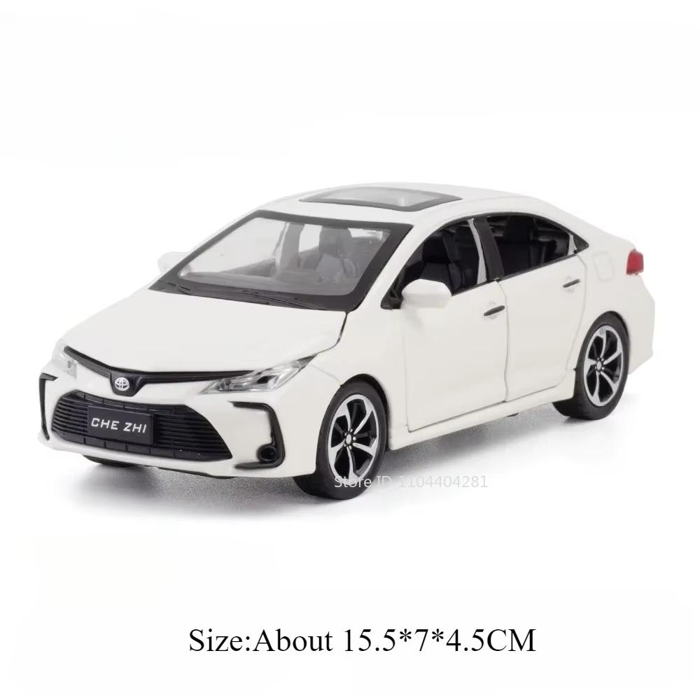 1:32 Crown Corolla Toys Model Car Diecast Alloy Vehicles Rubber Tires 6 Doors Opened Sound Light Pull Back Cars Toy for Kid Gift
1:32 Crown Corolla Toys Model Car Diecast Alloy Vehicles Rubber Tires 6 Doors Opened Sound Light Pull Back Cars Toy for Kid Gift