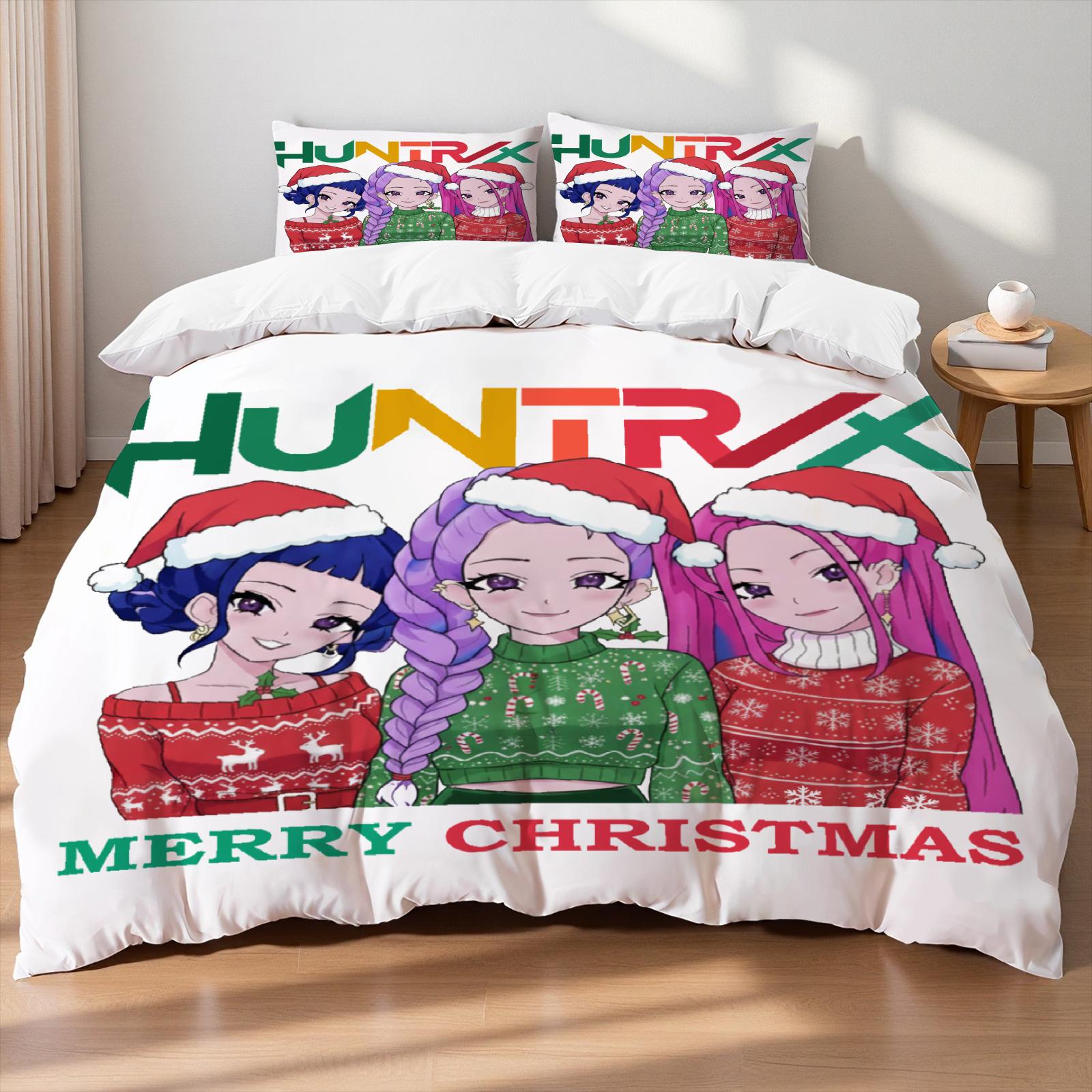 Christmas K-Pop Demon Hunters Themed Colorful Print Polyester Student Dormitory Bed Sheet Duvet Cover Kid Gift Home Textile US Twin(172x218cm)
Christmas K-Pop Demon Hunters Themed Colorful Print Polyester Student Dormitory Bed Sheet Duvet Cover Kid Gift Home Textile US Twin(172x218cm)