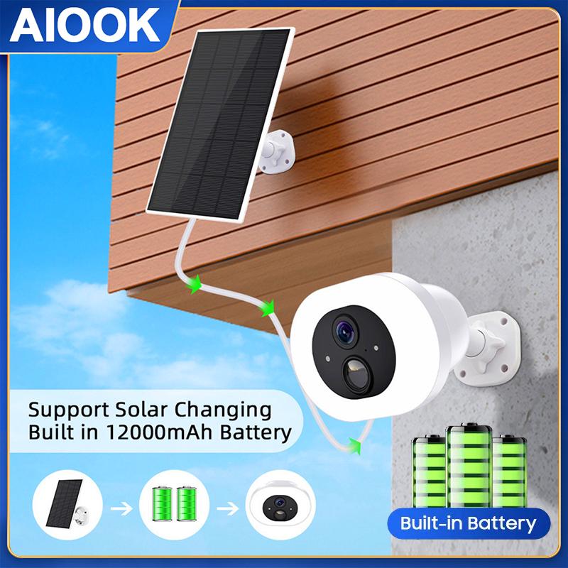 AIOOK Наружная солнечная камера для уличного фонаря ICSEE APP WiFi CCTV HD 4K WiFi 12000 мАч Водонепроницаемый двусторонний домофон Удаленный просмотр PIR Обнаружение людей
AIOOK Наружная солнечная камера для уличного фонаря ICSEE APP WiFi CCTV HD 4K WiFi 12000 мАч Водонепроницаемый двусторонний домофон Удаленный просмотр PIR Обнаружение людей