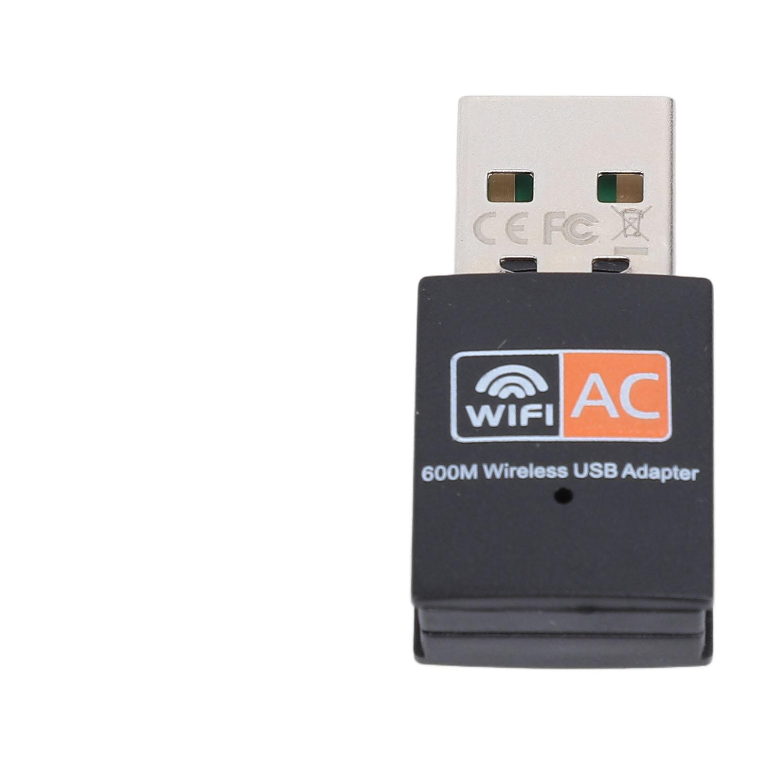 600 Мбіт/с USB WiFi адаптер 2,4 ГГц 5 ГГц Бездротовий мережевий адаптер для Win XP Vista 7 8 10 11
600 Мбіт/с USB WiFi адаптер 2,4 ГГц 5 ГГц Бездротовий мережевий адаптер для Win XP Vista 7 8 10 11