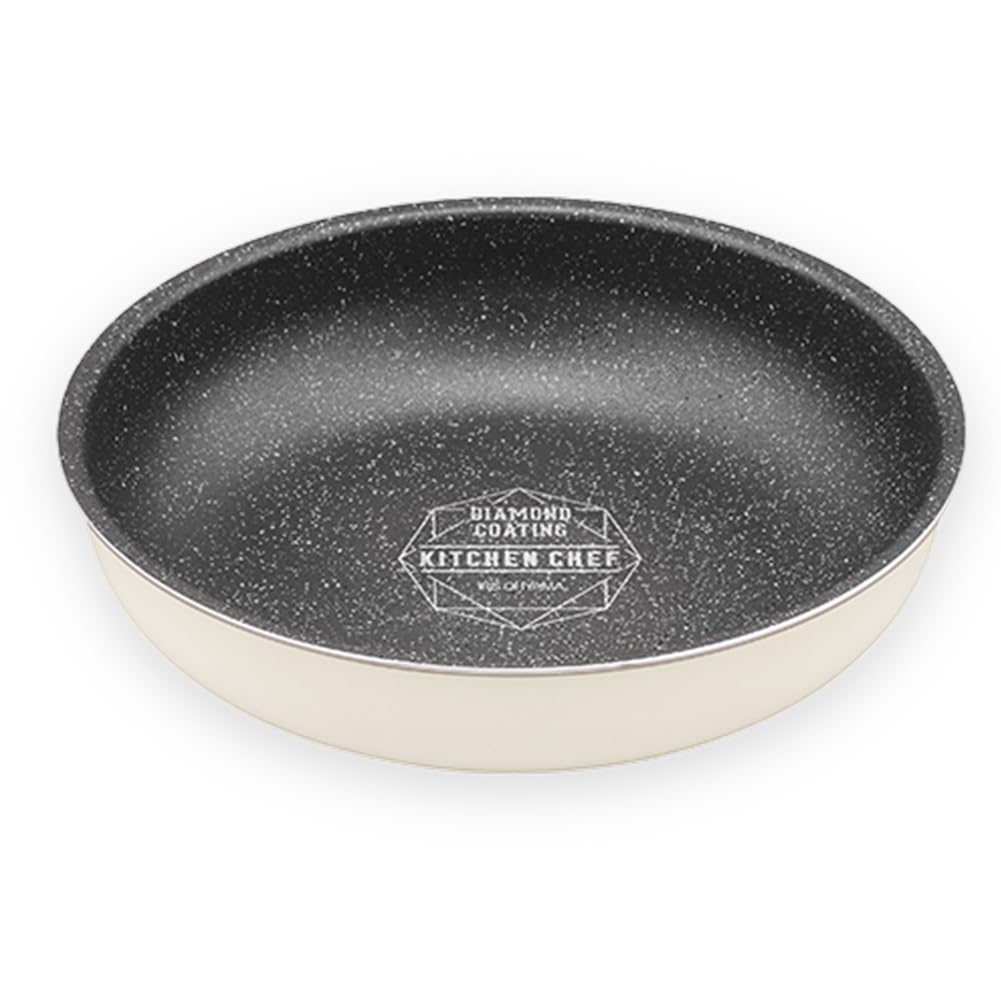 Iris Ohyama 26cm Frying IH Gas Stove Diamond Passed Abrasion Resistance Detachable Easy to Ivory Pan, & Compatible, Coated, 500,000 Tests, Handle, слоновая кость
Iris Ohyama 26cm Frying IH Gas Stove Diamond Passed Abrasion Resistance Detachable Easy to Ivory Pan, & Compatible, Coated, 500,000 Tests, Handle, слоновая кость