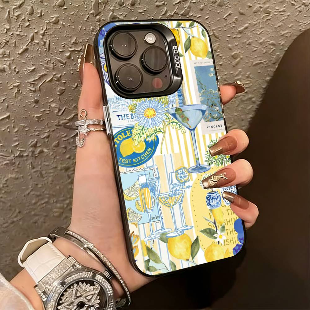 Ocean Wine Glass Lemon Phone Case For iPhone 17,16,15,14,13,12,11 Plus,Pro Max,XS,Colored Silver Plated Inside Cover iPhone14Plus
Ocean Wine Glass Lemon Phone Case For iPhone 17,16,15,14,13,12,11 Plus,Pro Max,XS,Colored Silver Plated Inside Cover iPhone14Plus