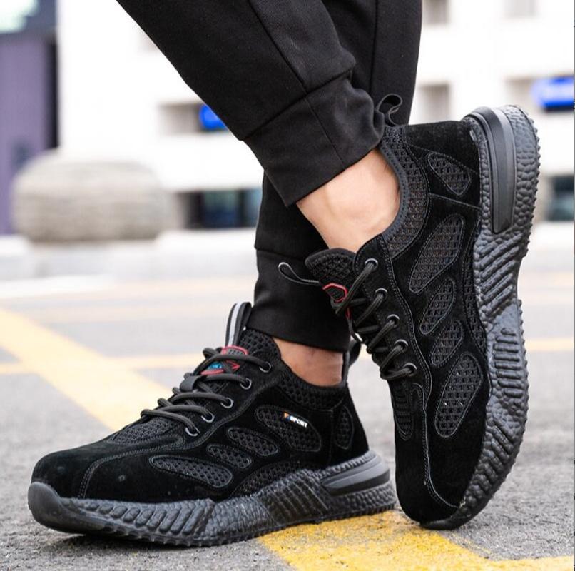 Summer Work Shoes with Protection Breathable Lightweight Safety ShoesSteel Toe Cap Working Male Construction Work Mesh Sneakers 45 чёрный
Summer Work Shoes with Protection Breathable Lightweight Safety ShoesSteel Toe Cap Working Male Construction Work Mesh Sneakers 45 чёрный