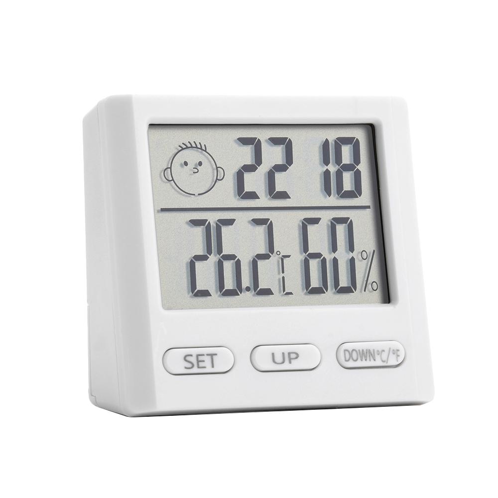 0~50℃ 20~95%RH LCD Temperature and Humidity Meter Magnetic Thermometer Monitor Multi-function Clock Home Kitchen Indoor
0~50℃ 20~95%RH LCD Temperature and Humidity Meter Magnetic Thermometer Monitor Multi-function Clock Home Kitchen Indoor