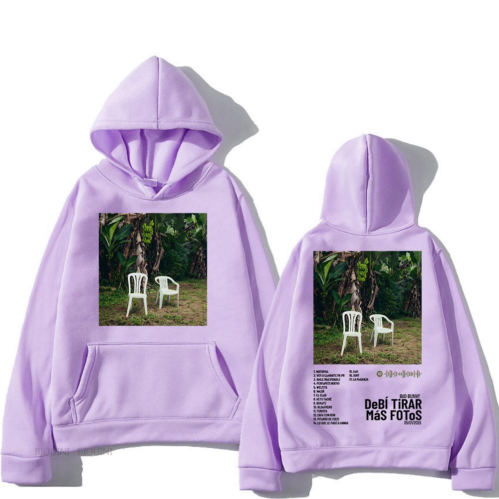 Новий альбом 2025 року Debí Tirar Más Fotos Толстовки DTMF з графічним принтом Bad Bunny, зимові повсякденні топи XS
Новий альбом 2025 року Debí Tirar Más Fotos Толстовки DTMF з графічним принтом Bad Bunny, зимові повсякденні топи XS