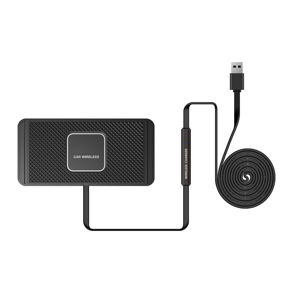 Dashboard Holder Stand 5W/7.5W/10W Non-Slip Pad Wireless Charger Charging Dock Car Charger чёрный
Dashboard Holder Stand 5W/7.5W/10W Non-Slip Pad Wireless Charger Charging Dock Car Charger чёрный