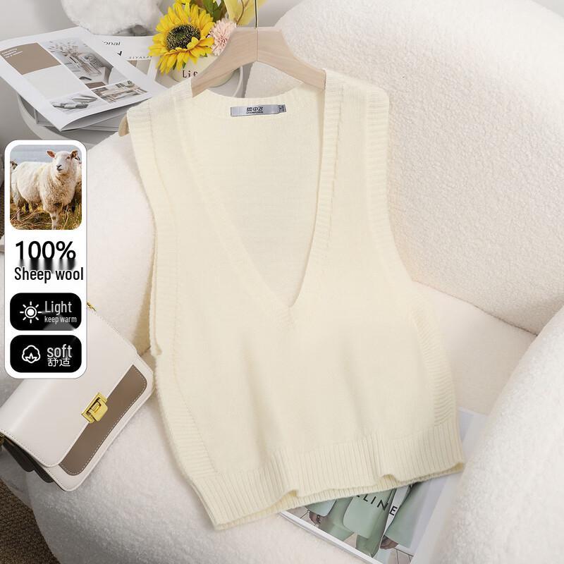 SNOWFLYING Women s 100% Lambswool V-Neck Knit Vest S
SNOWFLYING Women s 100% Lambswool V-Neck Knit Vest S