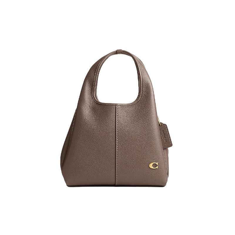 COACH Lana 23 solid gold logo pebbled zipper compartment quilted hardware buckle leather shoulder bag medium women s taupe золотий
COACH Lana 23 solid gold logo pebbled zipper compartment quilted hardware buckle leather shoulder bag medium women s taupe золотий