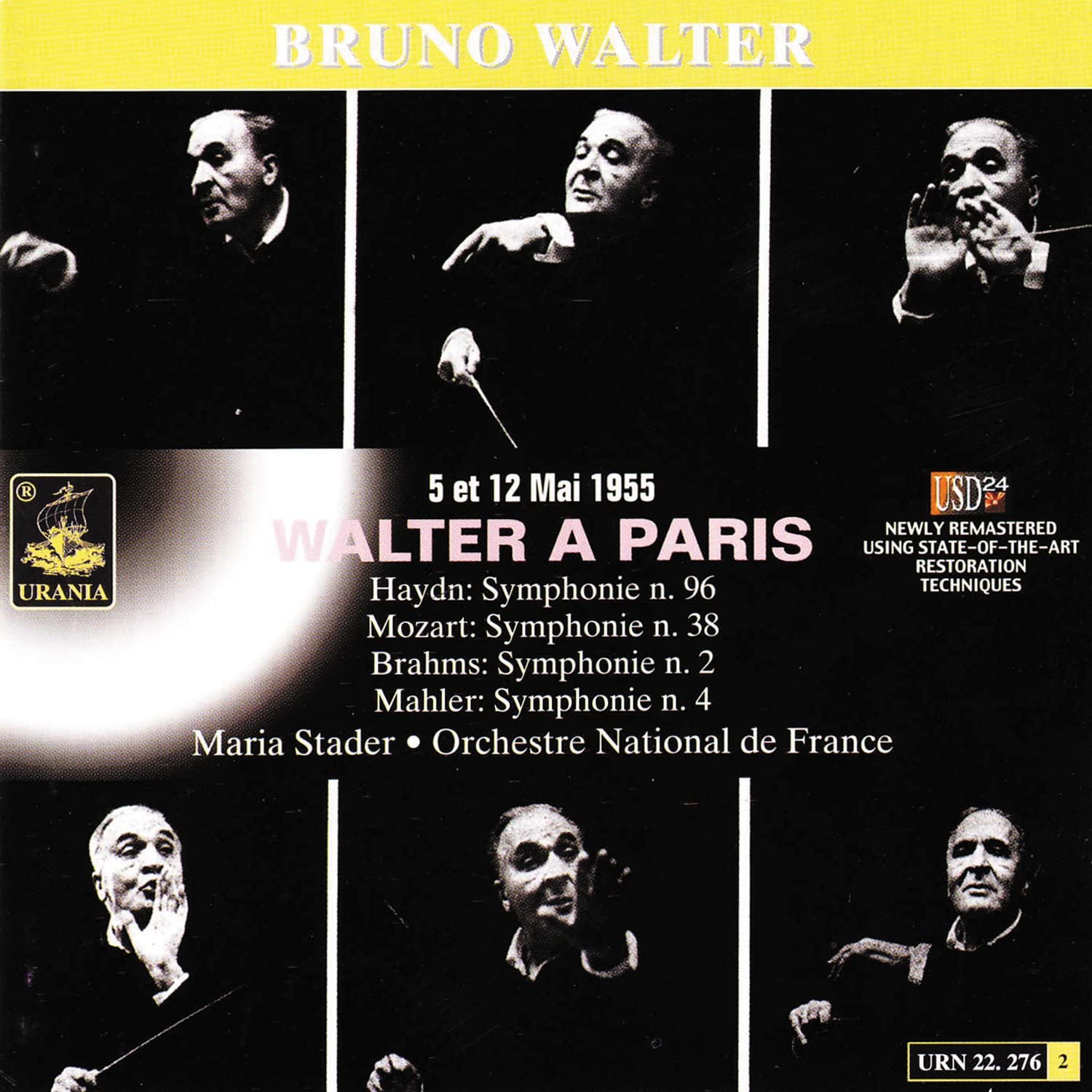 CD HAYDEN, MOZART, MAHLER; WALTER - Haydn/Mozart/Brahms/Mahler Italy Classical Used
CD HAYDEN, MOZART, MAHLER; WALTER - Haydn/Mozart/Brahms/Mahler Italy Classical Used