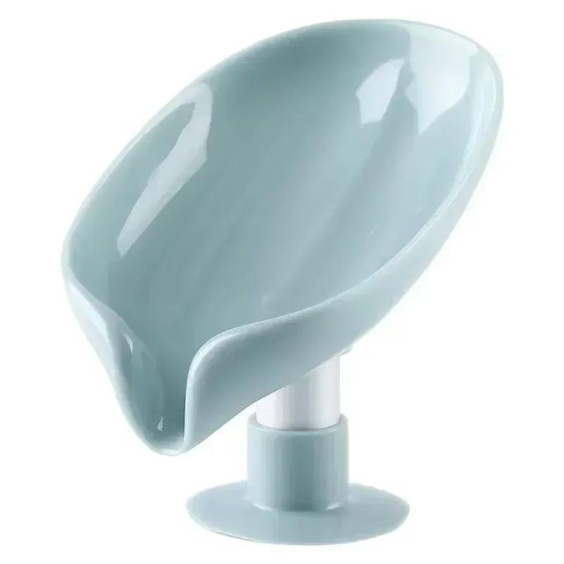 Leaf Shape Soap Holder Suction Cup Tray Shower Sponge Drying Rack Drain Storage Container Kitchen Bathroom Organizer Accessory зелёный
Leaf Shape Soap Holder Suction Cup Tray Shower Sponge Drying Rack Drain Storage Container Kitchen Bathroom Organizer Accessory зелёный