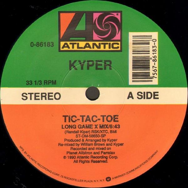 12inch Record KYPER - Tic-Tac-Toe 086183 Atlantic 1990 US Dance & Electronica Used
12inch Record KYPER - Tic-Tac-Toe 086183 Atlantic 1990 US Dance & Electronica Used