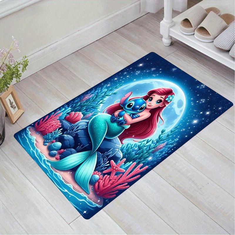 1pc Mermaid Pattern Area Rug Soft Flannel Floor Mat for Living Room,Office,Bedroom and Carpet 60cm by 90cm
1pc Mermaid Pattern Area Rug Soft Flannel Floor Mat for Living Room,Office,Bedroom and Carpet 60cm by 90cm