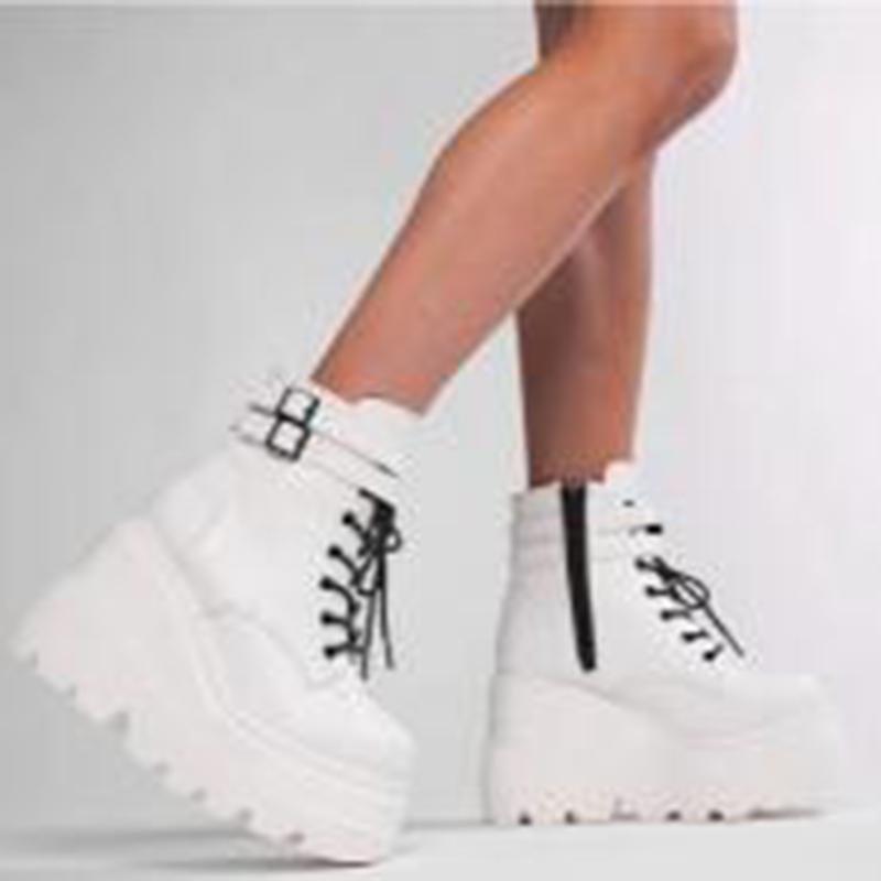 NewWinter Fashion High Platform Boots Leather Wedges Ankle Women 2022 New Female Punk Style Каблуки Туфли #KLYZ2022J-23
NewWinter Fashion High Platform Boots Leather Wedges Ankle Women 2022 New Female Punk Style Каблуки Туфли #KLYZ2022J-23
