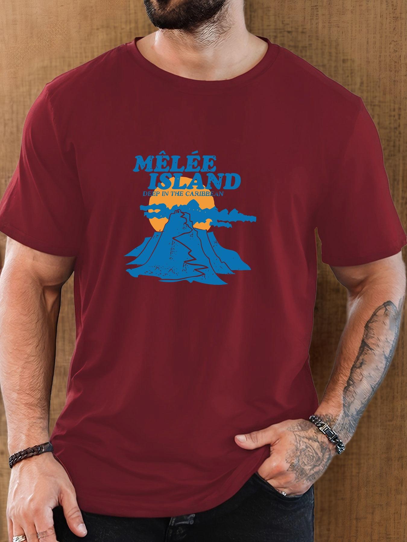 T-shirt Men s 100% Cotton Island Printed Summer Round Neck Oversized Tee Casual Breathable High Quality Short Sleeve Top for Men S
T-shirt Men s 100% Cotton Island Printed Summer Round Neck Oversized Tee Casual Breathable High Quality Short Sleeve Top for Men S