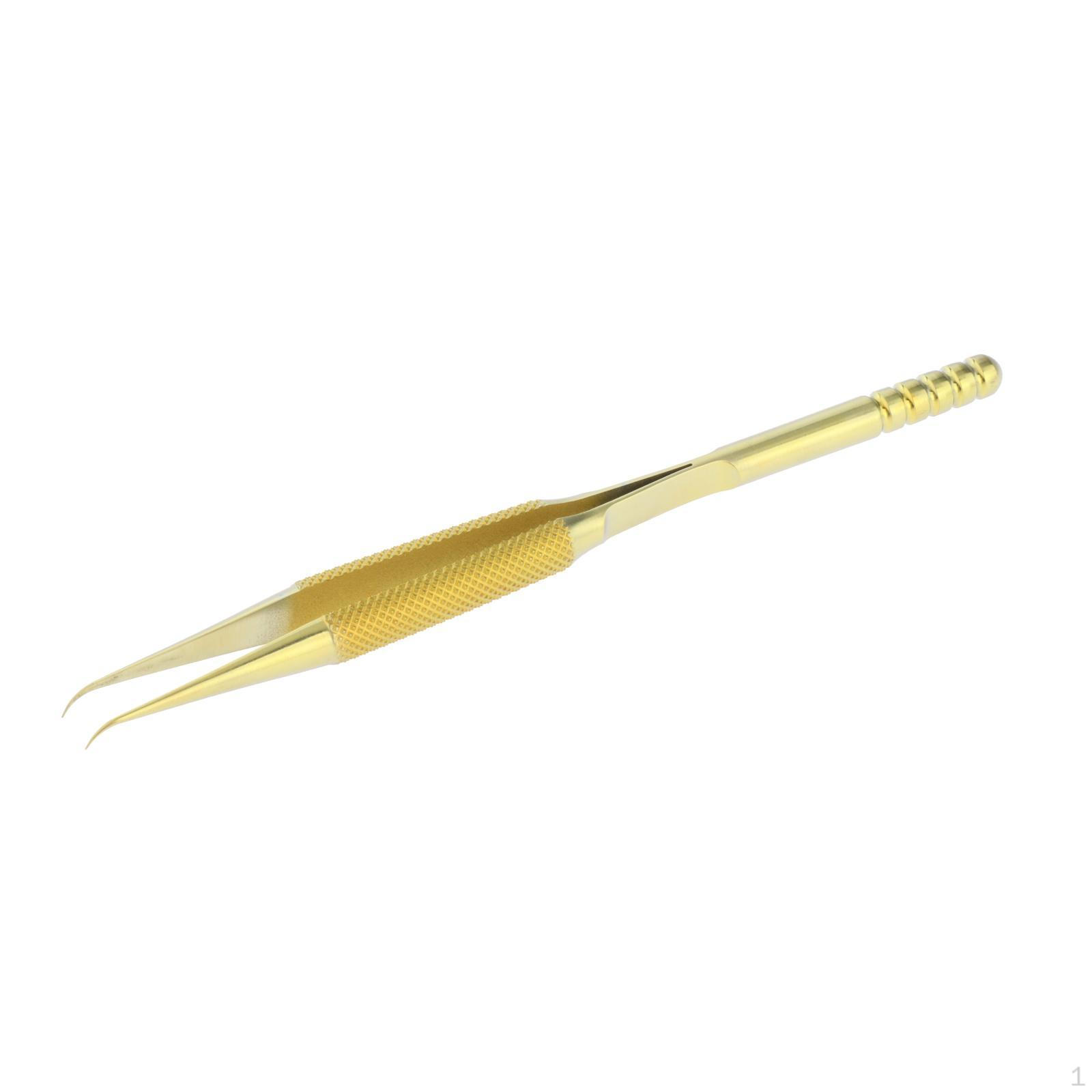 Precision Titanium Alloy Tweezers Fingerprint Clips for Electronic Components Copper Wire Picking Curved
Precision Titanium Alloy Tweezers Fingerprint Clips for Electronic Components Copper Wire Picking Curved