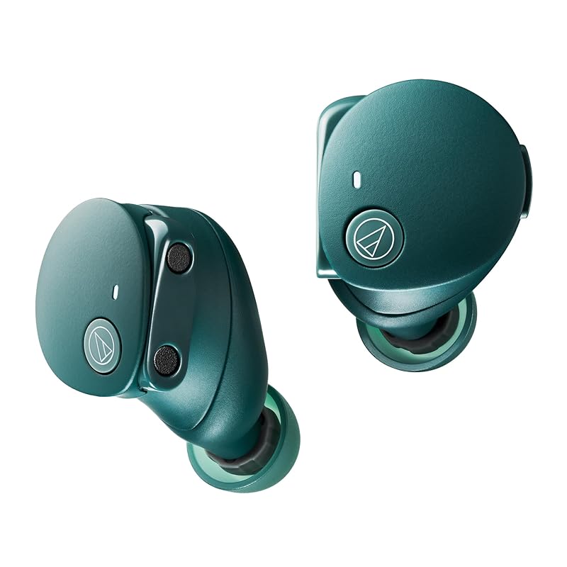 Audio-Technica ATH-CKS50TW2 GR(E) Wireless Earbuds, Bluetooth 5.3, Noise Cancelling, Deep Bass, LE Audio Compatible, Original Sticker Included,
Audio-Technica ATH-CKS50TW2 GR(E) Wireless Earbuds, Bluetooth 5.3, Noise Cancelling, Deep Bass, LE Audio Compatible, Original Sticker Included,