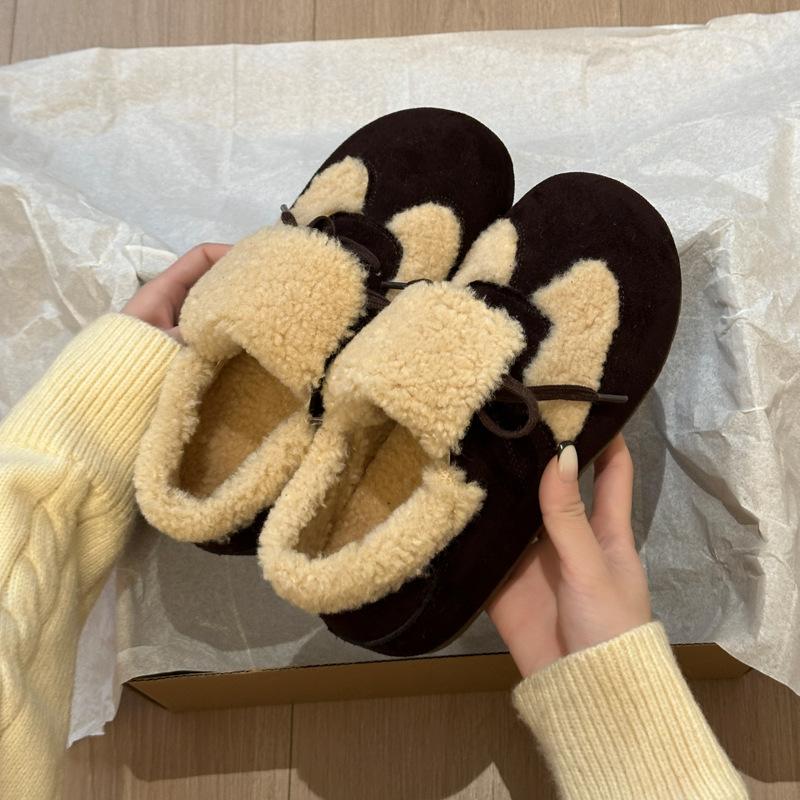 Ретро бархатные теплые шерстяные женские вещи новая зимняя обувь из овечьей шерсти и хлопка на толстой подошве 39 темно-коричневого
Ретро бархатные теплые шерстяные женские вещи новая зимняя обувь из овечьей шерсти и хлопка на толстой подошве 39 темно-коричневого