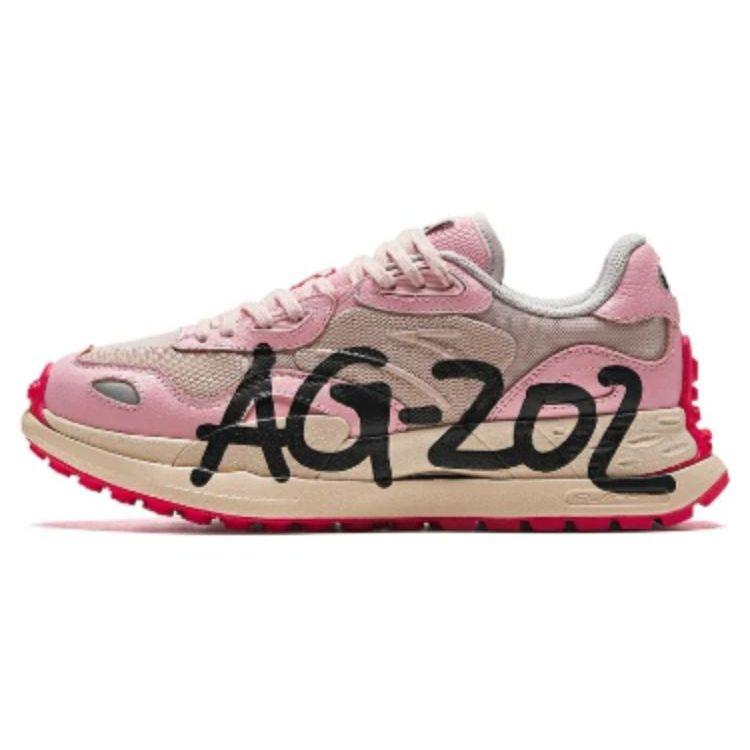 Anta Round Toe Lace-Up Shock Absorbing Wear-Resistant Low-Top Running Shoes Women sneaker Gray Red 122415580A-3 36
Anta Round Toe Lace-Up Shock Absorbing Wear-Resistant Low-Top Running Shoes Women sneaker Gray Red 122415580A-3 36