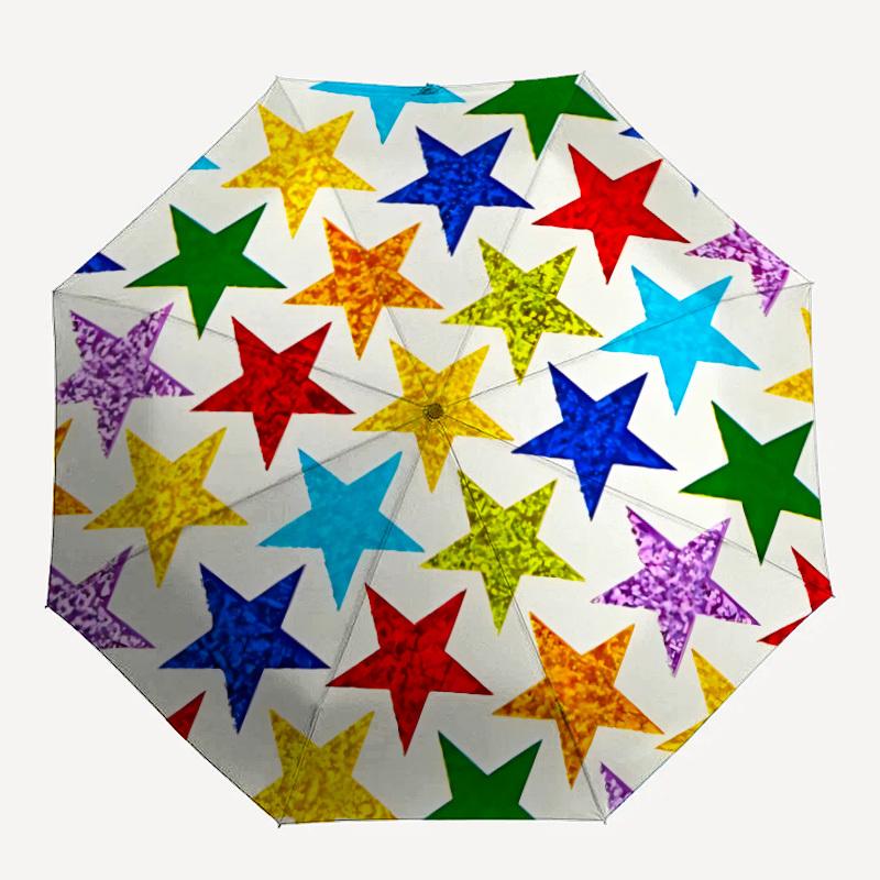 1pc Colorful Stars Folding Umbrella | Elegant Design, Fashionable Accessory, Durable Construction, Sturdy Ribs yy251107122
1pc Colorful Stars Folding Umbrella | Elegant Design, Fashionable Accessory, Durable Construction, Sturdy Ribs yy251107122