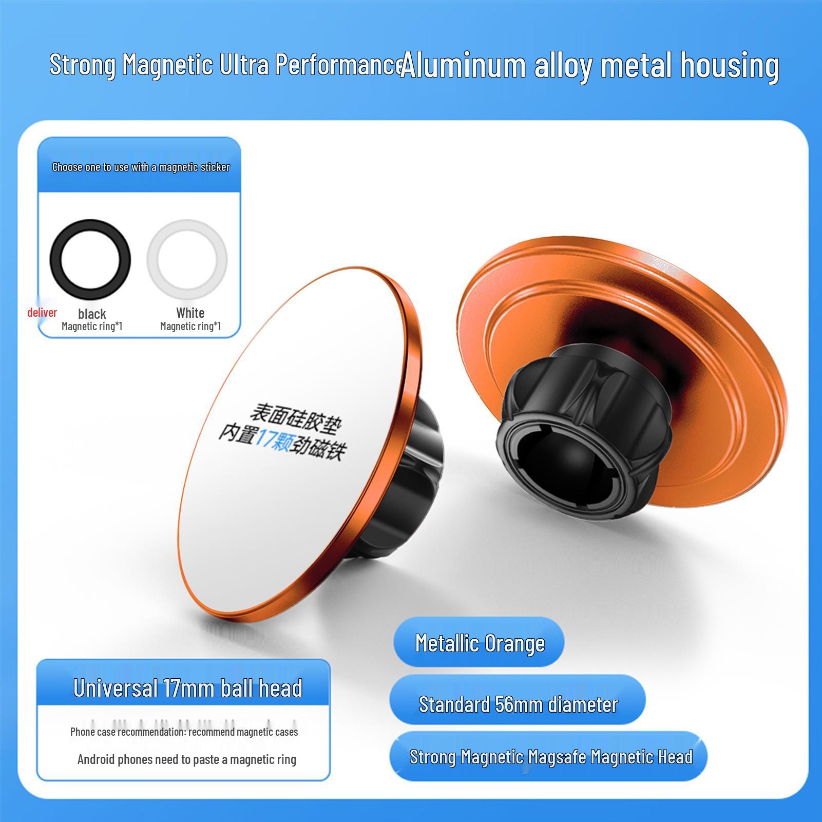 Cold Ice Armor C8C MagSafe Magnetic 17mm Ball Head Dashboard & Table Mount Adapter
Cold Ice Armor C8C MagSafe Magnetic 17mm Ball Head Dashboard & Table Mount Adapter