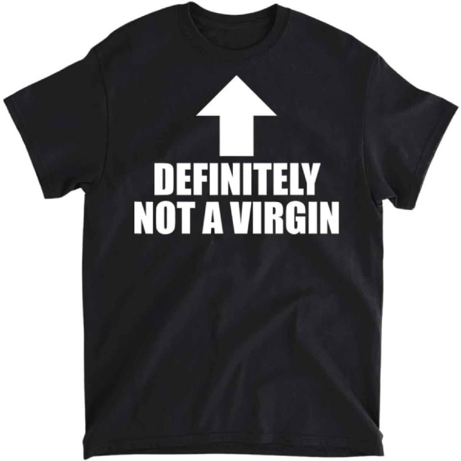 Definitely Not A Virgin Funny Meme Text Humor Joke Quote T-Shirt, Long Sleeve Shirt, Sweatshirt, Hoodie Unisex Adult Size Made in Canada XXXXXL чорний
Definitely Not A Virgin Funny Meme Text Humor Joke Quote T-Shirt, Long Sleeve Shirt, Sweatshirt, Hoodie Unisex Adult Size Made in Canada XXXXXL чорний