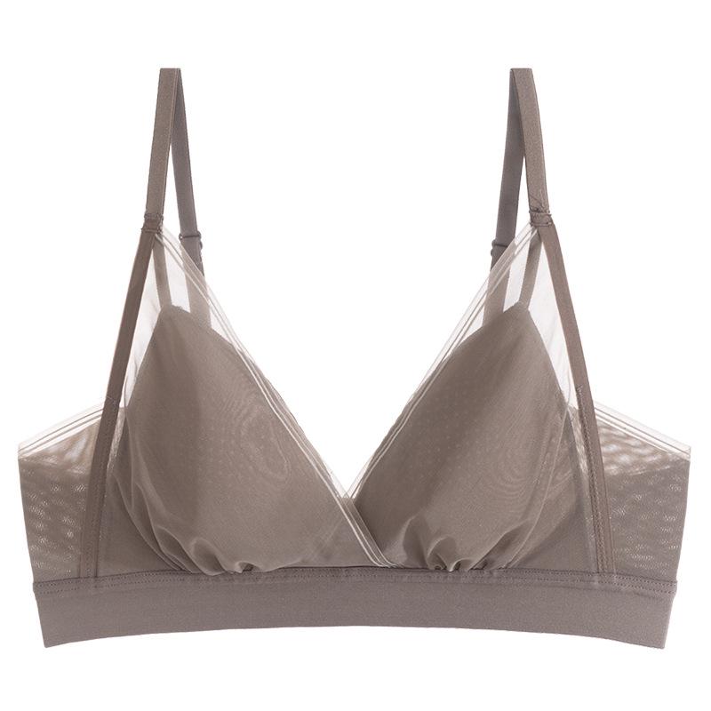 Кружевной бюстгальтер-треугольник из тутового шелка, французское нижнее белье для маленькой груди M 75A/75B
Кружевной бюстгальтер-треугольник из тутового шелка, французское нижнее белье для маленькой груди M 75A/75B