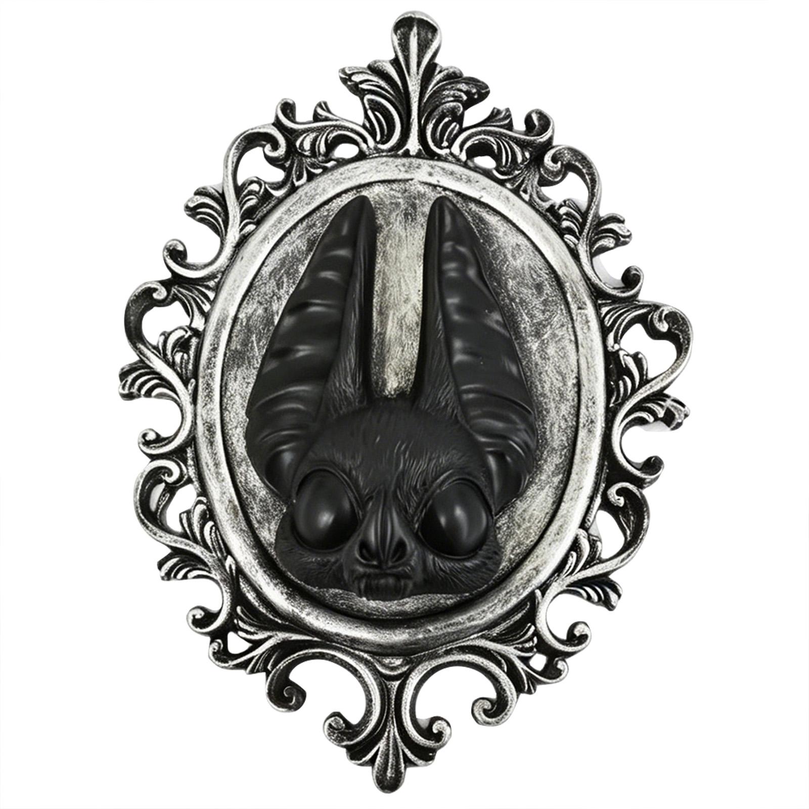 Decorative Bat Wall Hanging Sculpture Gothic Style Ornate Frame Indoor Wall Art Home Decor Halloween Decoration
Decorative Bat Wall Hanging Sculpture Gothic Style Ornate Frame Indoor Wall Art Home Decor Halloween Decoration